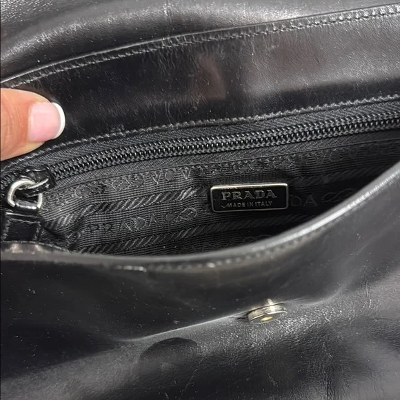 Prada Black Leather Women's Bag
